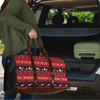 New Zealand Darts Christmas Travel Bag Merry Xmas Aotearoa Maori Red LT14 - Polynesian Pride