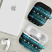 New Zealand Darts Christmas AirPods Case Merry Xmas Aotearoa Maori Paua Shell LT14 - Polynesian Pride
