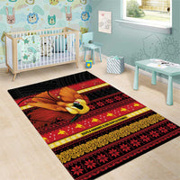 Papua New Guinea Christmas Area Rug Bikpela hamamas blong dispela Krismas LT14 - Polynesian Pride