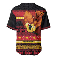 Papua New Guinea Christmas Baseball Jersey Bikpela hamamas blong dispela Krismas LT14 - Polynesian Pride