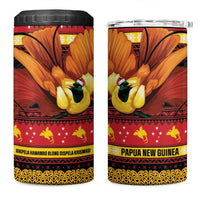 Papua New Guinea Christmas 4 in 1 Can Cooler Tumbler Bikpela hamamas blong dispela Krismas LT14 One Size: 16 oz Red - Polynesian Pride