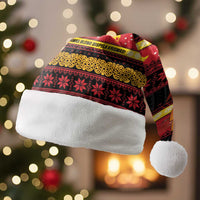 Papua New Guinea Christmas Santa Hat Bikpela hamamas blong dispela Krismas LT14 Without Fur Red - Polynesian Pride