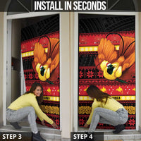 Papua New Guinea Christmas Door Cover Bikpela hamamas blong dispela Krismas LT14 - Polynesian Pride