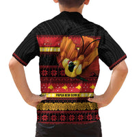 Papua New Guinea Christmas Family Matching Puletasi and Hawaiian Shirt Bikpela hamamas blong dispela Krismas - Polynesian Pride