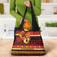 Papua New Guinea Christmas Grocery Bag Bikpela hamamas blong dispela Krismas LT14 - Polynesian Pride