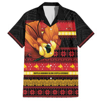 Papua New Guinea Christmas Hawaiian Shirt Bikpela hamamas blong dispela Krismas - Polynesian Pride