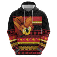 Papua New Guinea Christmas Hoodie Bikpela hamamas blong dispela Krismas LT14 - Polynesian Pride