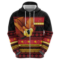 Papua New Guinea Christmas Hoodie Bikpela hamamas blong dispela Krismas LT14 - Polynesian Pride