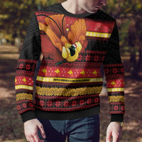 Papua New Guinea Christmas Ugly Christmas Sweater Bikpela hamamas blong dispela Krismas LT14 - Polynesian Pride