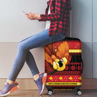Papua New Guinea Christmas Luggage Cover Bikpela hamamas blong dispela Krismas LT14 - Polynesian Pride