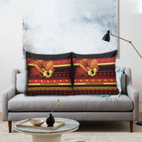 Papua New Guinea Christmas Pillow Cover Bikpela hamamas blong dispela Krismas LT14 - Polynesian Pride