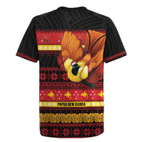 Papua New Guinea Christmas Rugby Jersey Bikpela hamamas blong dispela Krismas LT14 - Polynesian Pride