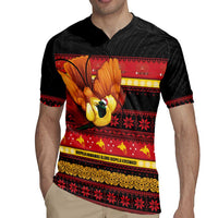 Papua New Guinea Christmas Rugby Jersey Bikpela hamamas blong dispela Krismas LT14 - Polynesian Pride