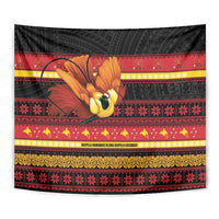 Papua New Guinea Christmas Tapestry Bikpela hamamas blong dispela Krismas LT14 - Polynesian Pride