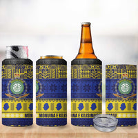 Niue Christmas 4 in 1 Can Cooler Tumbler Monuina e Kilisimasi Hiapo Motifs LT14 - Polynesian Pride