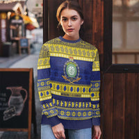 Niue Christmas Ugly Christmas Sweater Monuina e Kilisimasi Hiapo Motifs - Polynesian Pride