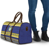 Niue Christmas Travel Bag Monuina e Kilisimasi Hiapo Motifs - Polynesian Pride