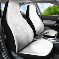 Tapu Fanau Ia Niue Car Seat Cover Happy White Sunday Unique Hiapo LT14 - Polynesian Pride