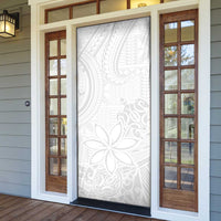 Tapu Fanau Ia Niue Door Cover Happy White Sunday Unique Hiapo LT14 - Polynesian Pride