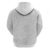Tapu Fanau Ia Niue Hoodie Happy White Sunday Unique Hiapo LT14 - Polynesian Pride
