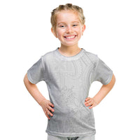 Tapu Fanau Ia Niue Kid T Shirt Happy White Sunday Unique Hiapo LT14 White - Polynesian Pride