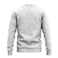 Tapu Fanau Ia Niue Ugly Christmas Sweater Happy White Sunday Unique Hiapo LT14 - Polynesian Pride