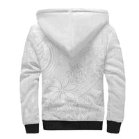 Tapu Fanau Ia Niue Sherpa Hoodie Happy White Sunday Unique Hiapo LT14 - Polynesian Pride