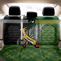 New Zealand and South Africa Rugby Back Car Seat Cover 2023 World Cup Final All Black Springboks Together LT14 - Polynesian Pride