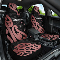 New Zealand Mangopare Tamanako Car Seat Cover Aotearoa Maori LT14 One Size Brown - Polynesian Pride