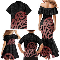 New Zealand Mangopare Tamanako Family Matching Mermaid Dress and Hawaiian Shirt Aotearoa Maori LT14 - Polynesian Pride