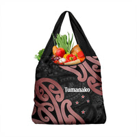 New Zealand Mangopare Tamanako Grocery Bag Aotearoa Maori LT14 1-pack One Size Brown - Polynesian Pride