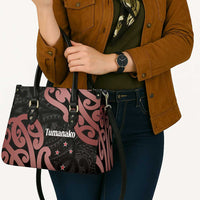 New Zealand Mangopare Tamanako Leather Bag Aotearoa Maori - Polynesian Pride