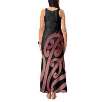 New Zealand Mangopare Tamanako Tank Maxi Dress Aotearoa Maori LT14 - Polynesian Pride