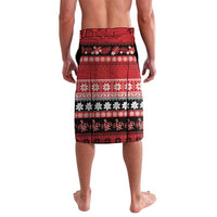 French Polynesia Christmas Lavalava Tiare Chilling Santa Oaoa I teie Noera - Polynesian Pride