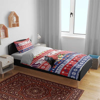 Kiribati Christmas Bedding Set Frigatebird Santa Tekeraoi n te Kiritimati - Polynesian Pride