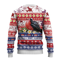 Kiribati Christmas Ugly Christmas Sweater Frigatebird Santa Tekeraoi n te Kiritimati LT14 - Polynesian Pride