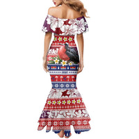 Kiribati Christmas Mermaid Dress Frigatebird Santa Tekeraoi n te Kiritimati LT14 - Polynesian Pride