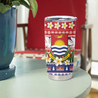 Kiribati Christmas Tumbler Cup Frigatebird Santa Tekeraoi n te Kiritimati LT14 - Polynesian Pride