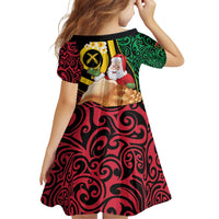 Vanuatu Christmas Family Matching Puletasi and Hawaiian Shirt Vanuatuan Conch Shell - Meri Krismas! LT14 - Polynesian Pride