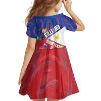 Personalised Philippines Billiards Family Matching Mermaid Dress and Hawaiian Shirt Cue With Balls Flag Style LT14 - Polynesian Pride