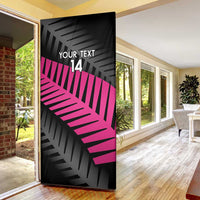 New Zealand Silver Fern Rugby Custom Door Cover 2025 All Black Go Champions LT14 - Polynesian Pride