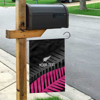 New Zealand Silver Fern Rugby Custom Garden Flag 2025 All Black Go Champions LT14 - Polynesian Pride
