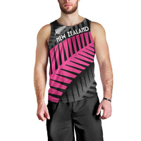 New Zealand Silver Fern Rugby Custom Men Tank Top 2025 All Black Go Champions LT14 - Polynesian Pride