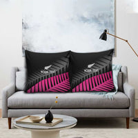 New Zealand Silver Fern Rugby Custom Pillow Cover 2025 All Black Go Champions LT14 - Polynesian Pride