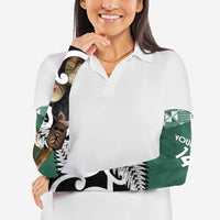 New Zealand South Africa Rugby Arm Sleeves Springboks Kente All Black Maori Together LT14 - Polynesian Pride