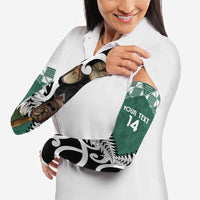 New Zealand South Africa Rugby Arm Sleeves Springboks Kente All Black Maori Together LT14 - Polynesian Pride