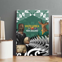New Zealand South Africa Rugby Canvas Wall Art Springboks Kente All Black Maori Together LT14 - Polynesian Pride