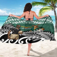 New Zealand South Africa Rugby Sarong Springboks Kente All Black Maori Together LT14 - Polynesian Pride