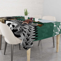 New Zealand South Africa Rugby Tablecloth Springboks Kente All Black Maori Together LT14 - Polynesian Pride