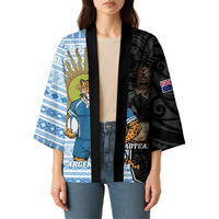 New Zealand Argentina Rugby Custom Kimono 2025 Los Pumas All Black Together - Polynesian Pride